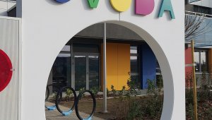 Újbudai Dunaparti Óvoda telephely bejárata